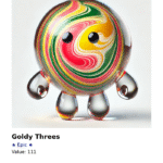 034_Goldy Threes_card