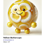 097_Yellow Buttercups_card